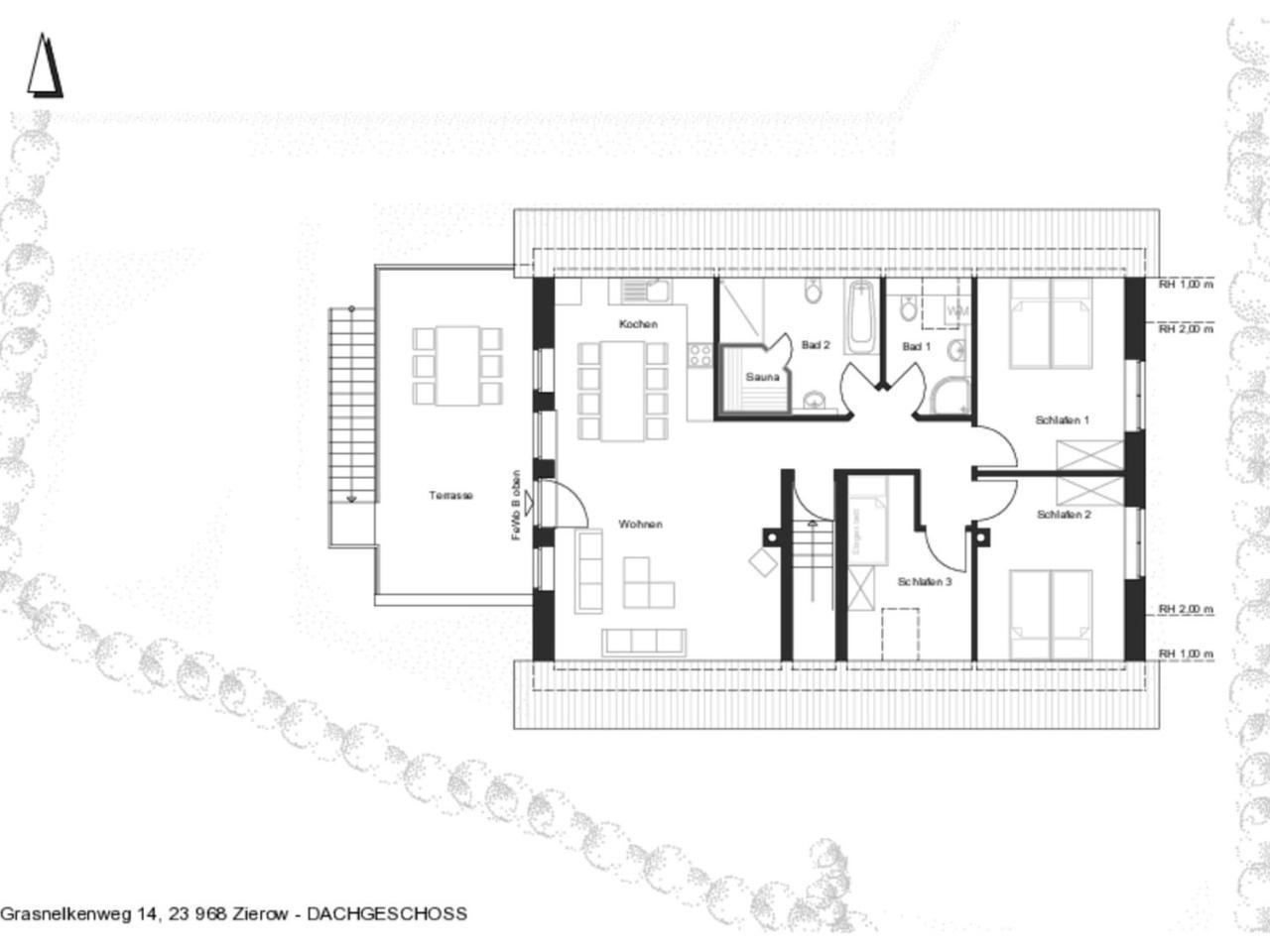 5-Bedroom Holiday Home In Zierow With Garden Екстериор снимка